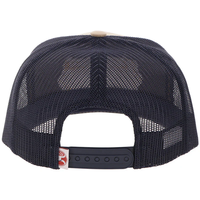 Hooey Diamond Hat Tan/Navy - Image 2
