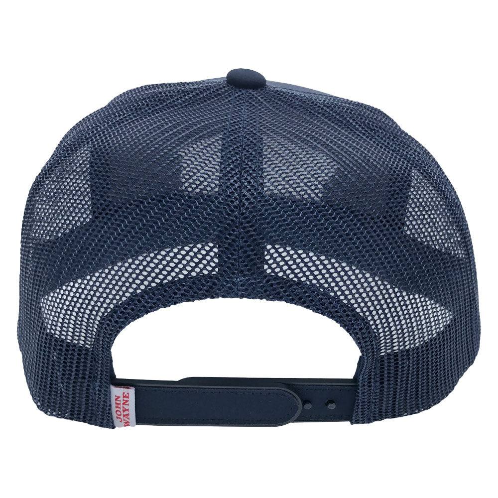Hooey John Wayne 5 Panel Trucker Hat Navy - Image 2