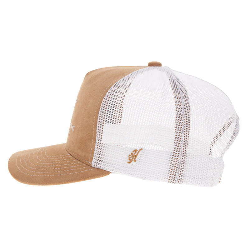 Hooey John Wayne Hat Tan & White - Image 3