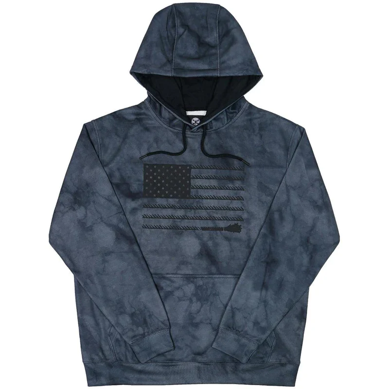 Final Sale ✨ Hooey Liberty Roper Black Stone Hoodie - Image 3
