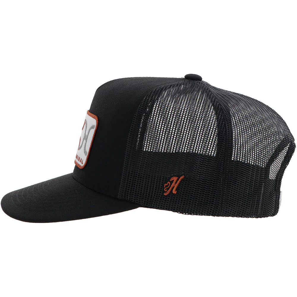 Hooey Loop 5 Panel Trucker Hat Black - Image 3