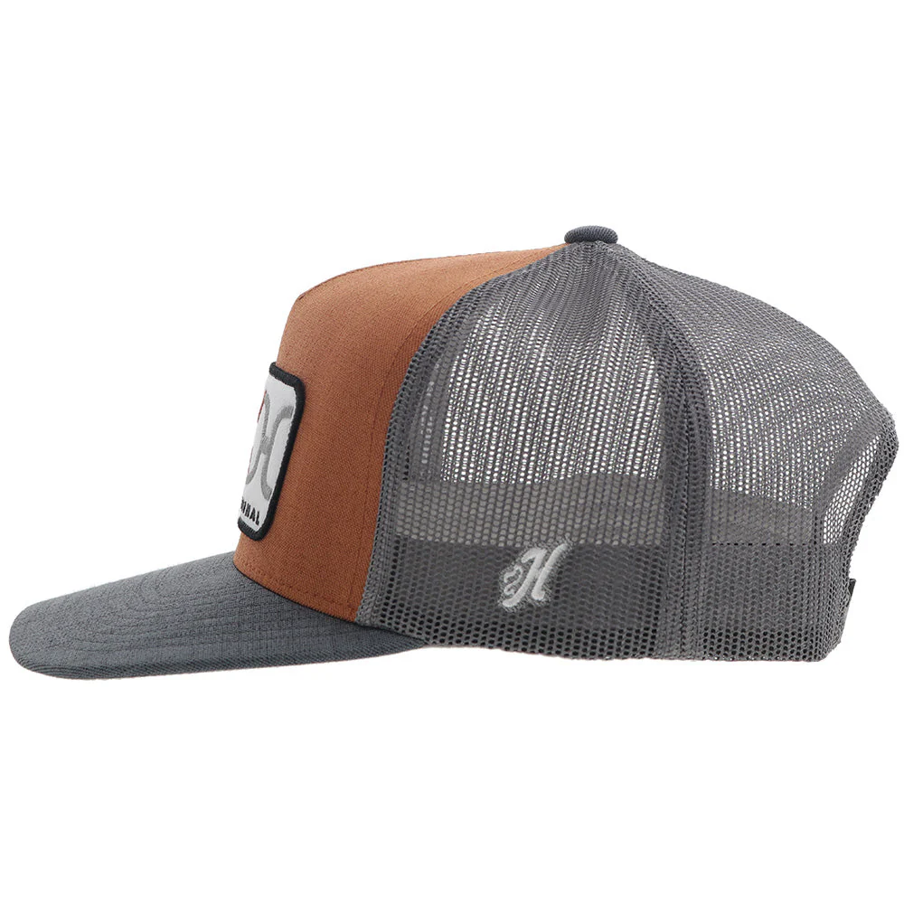 Hooey Loop 5 Panel Trucker Hat Orange - Image 3