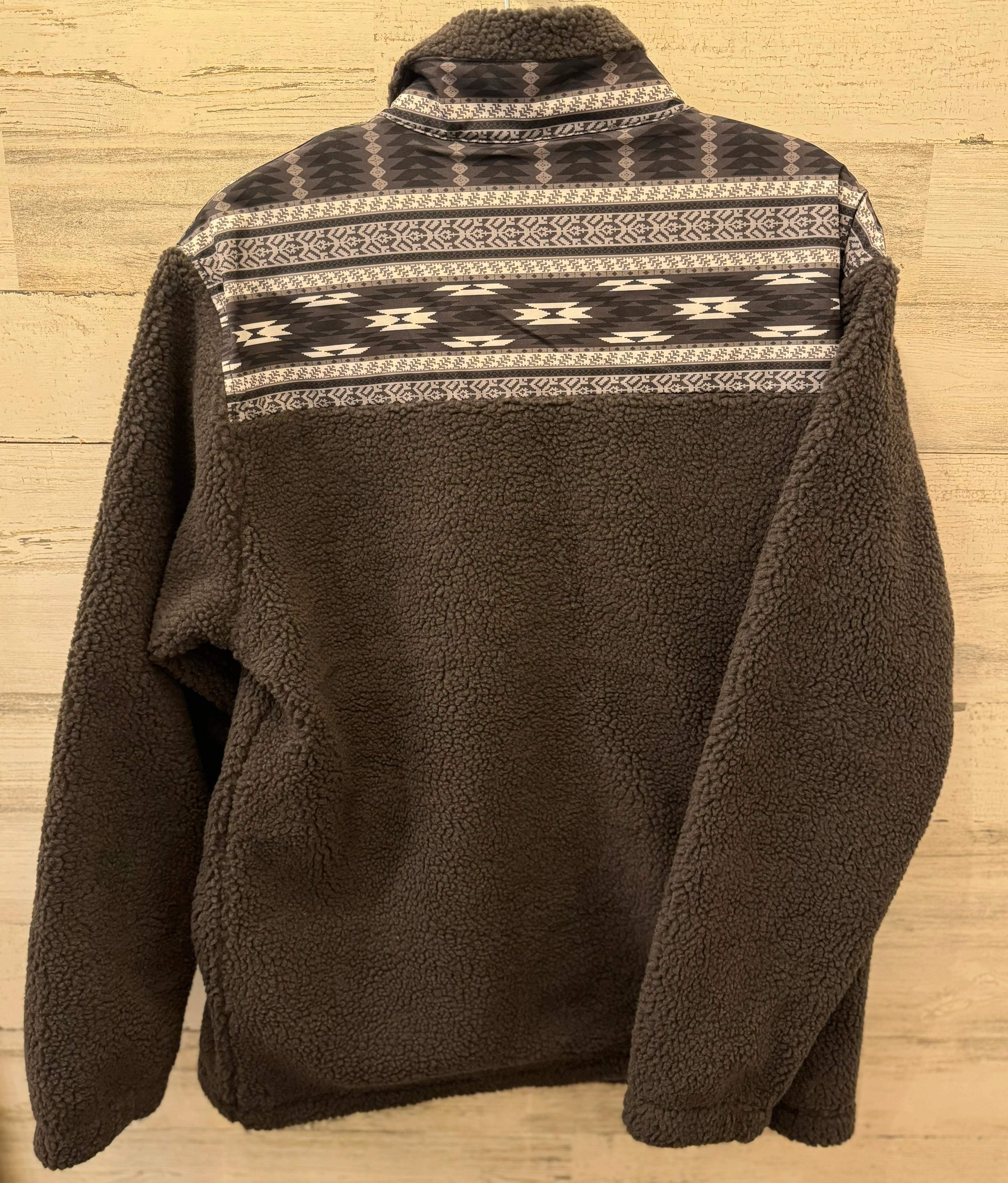 Hooey Men’s Sherpa Fleece Pullover - Image 3