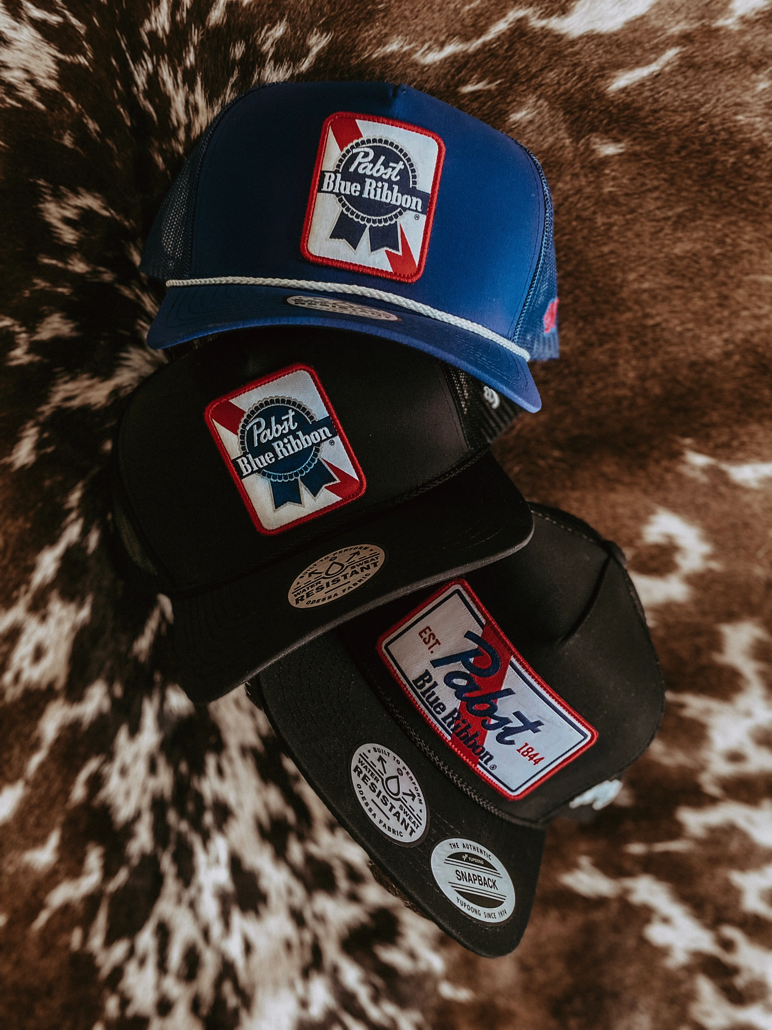 Hooey Pabst Blue Ribbon Blue Trucker - Image 3