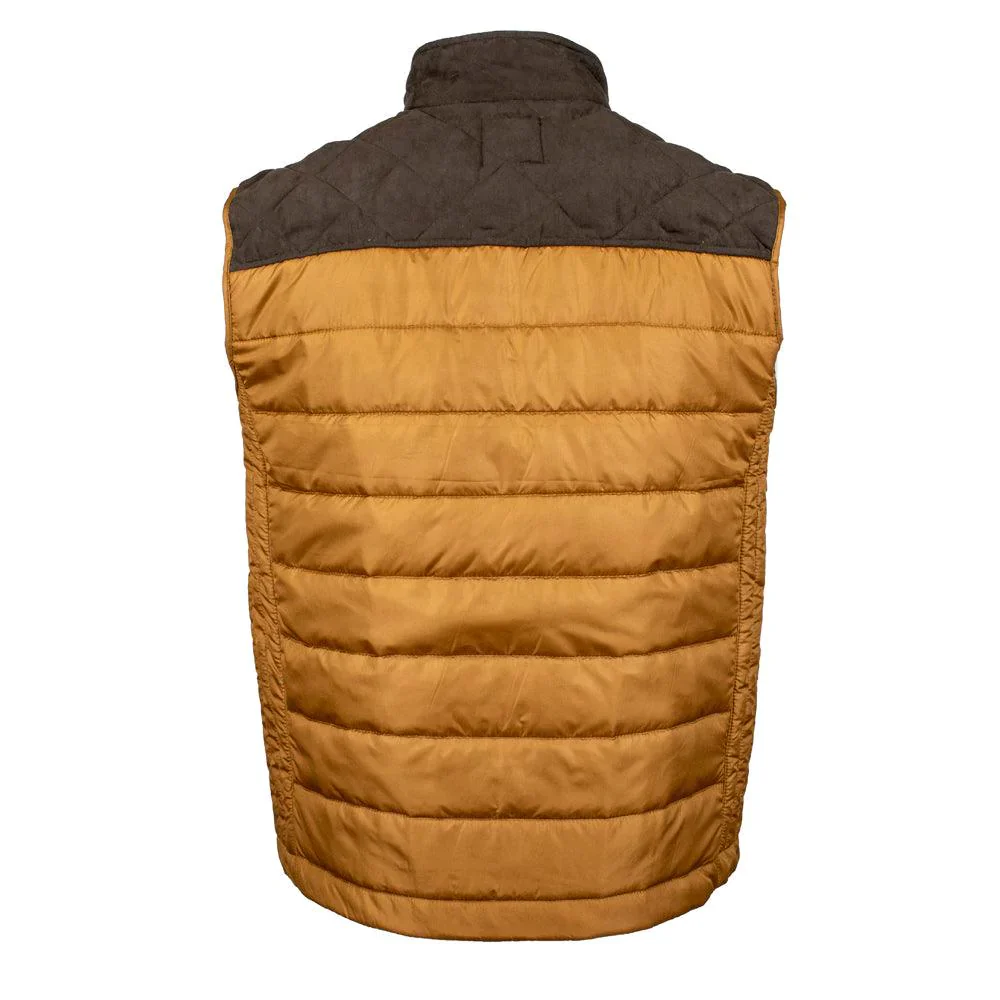 Final Sale ✨ HOOEY PACKABLE VEST TAN & BROWN - Image 2