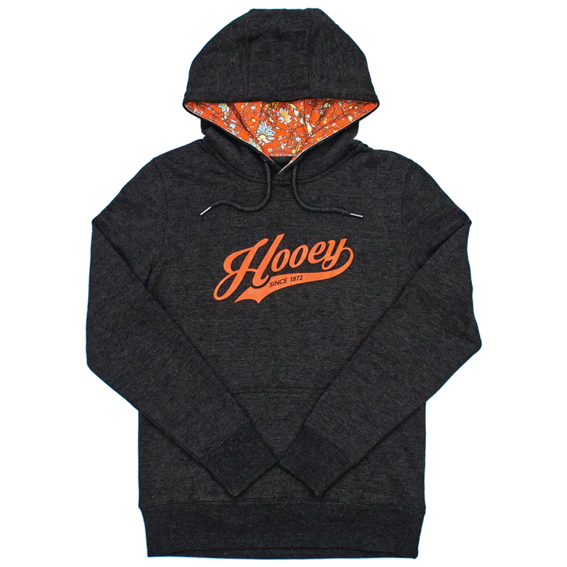 Final Sale ✨ Hooey Prairie Women's Charcoal Hoodie - Image 5