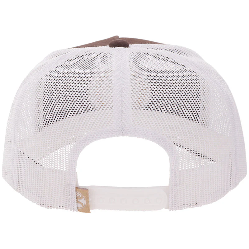 Hooey Quanah Hat Brown/White W/Circle Patch - Image 2