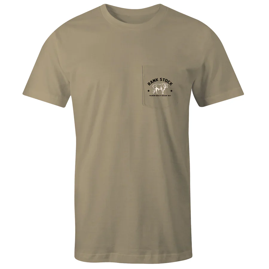 Hooey Rank Stock Tan T-shirt - Image 2