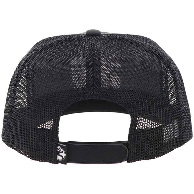 Hooey Sage to Saddle Hat Black w/White Logo - Image 2