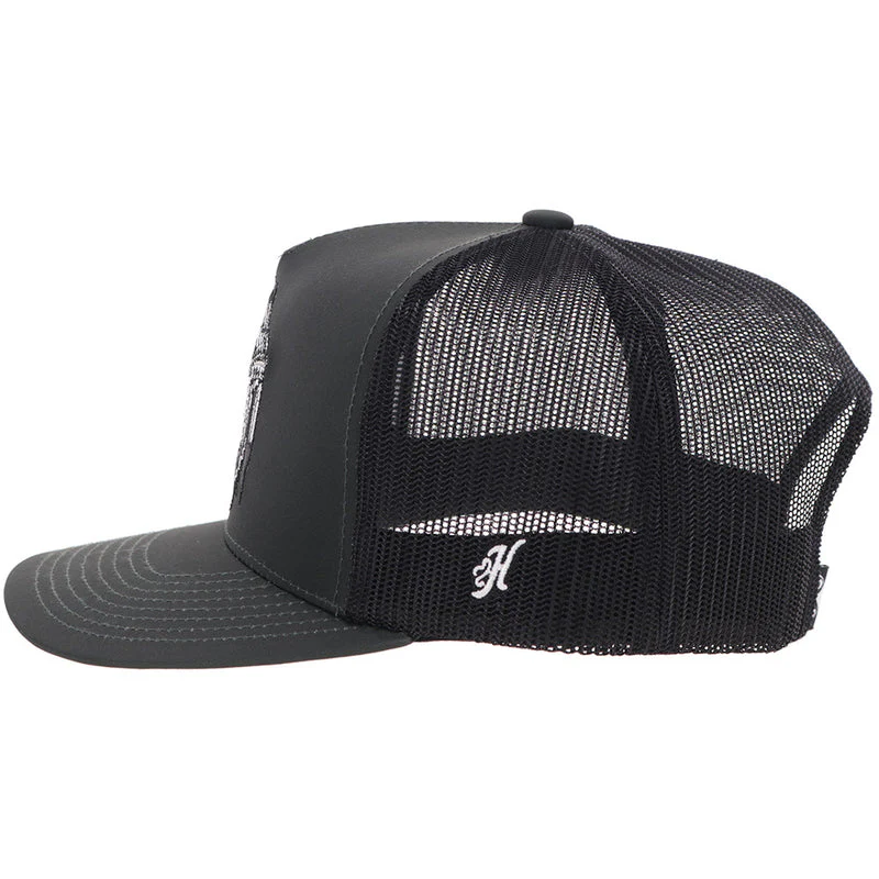 Hooey Sage to Saddle Hat Black w/White Logo - Image 3