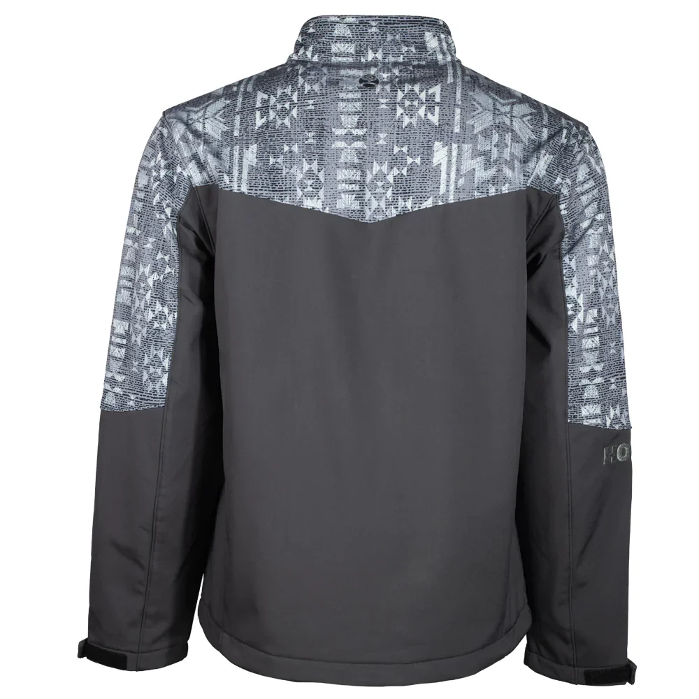 Final Sale ✨ Hooey Softshell Jacket Charcoal - Image 2