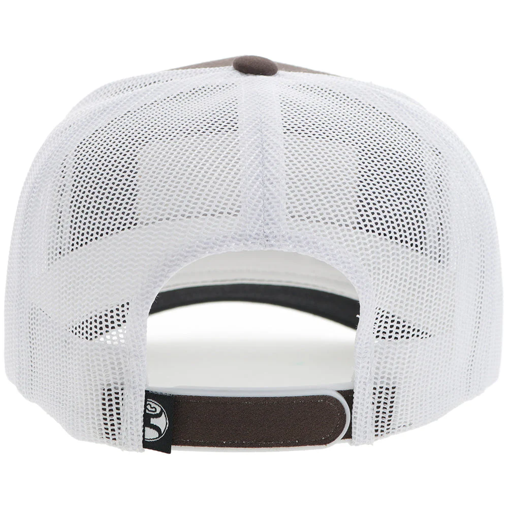 Hooey Sudan 5 Panel Trucker Hat Brown - Image 3