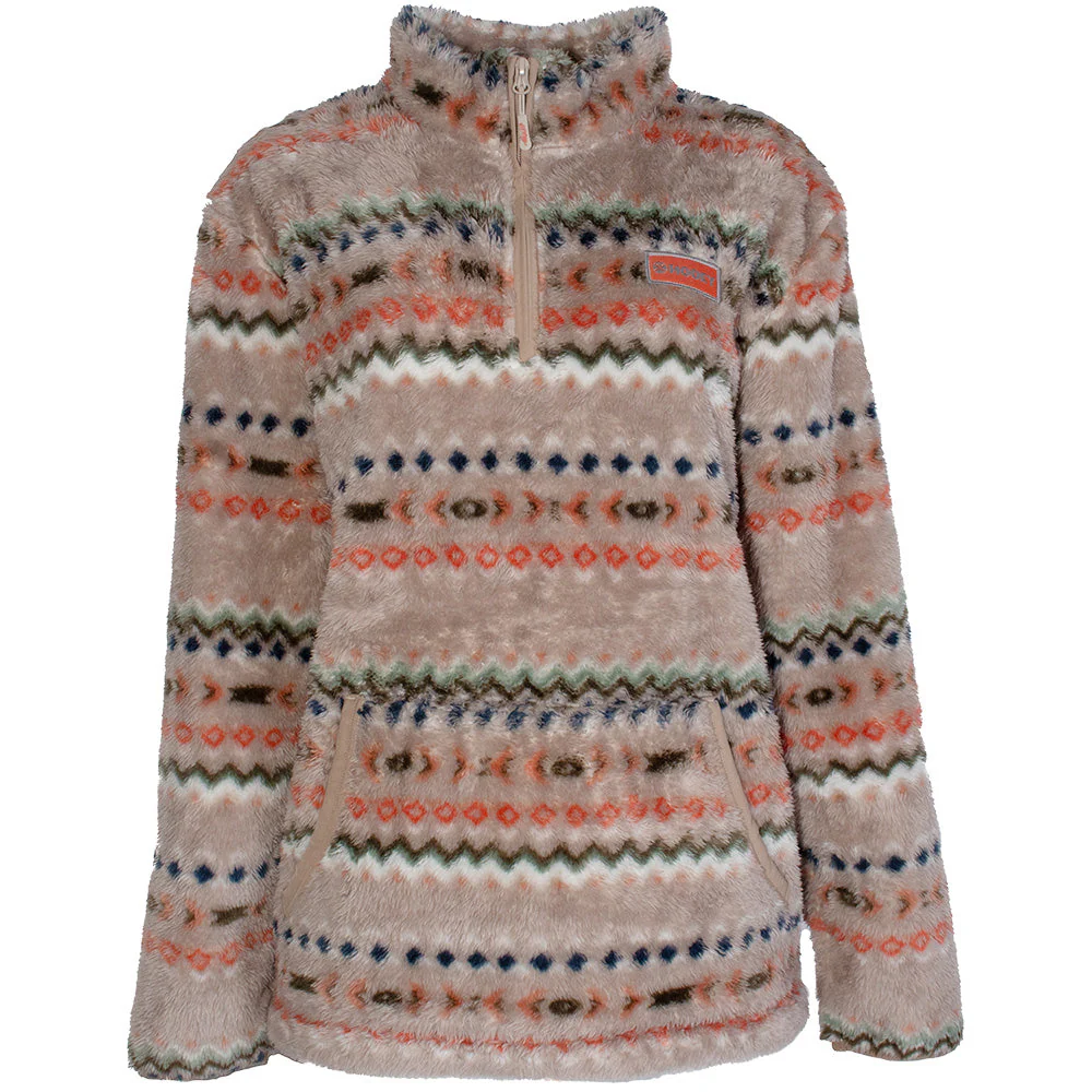 Hooey Women’s Aztec Fleece Pullover - Image 3