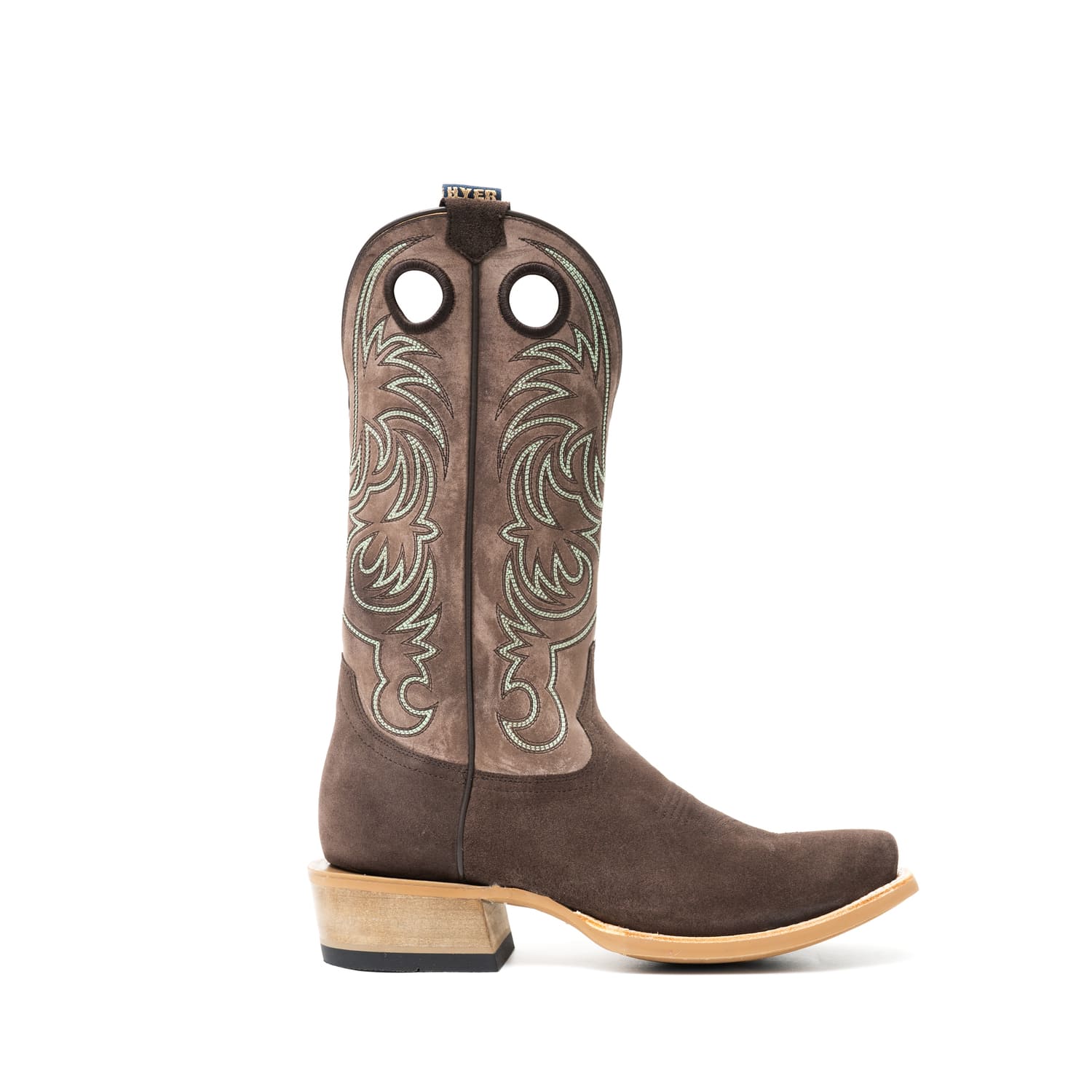 Hyer Burrton Chocolate Suede Boots - Image 2