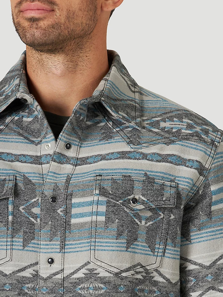Final Sale ✨Jed Wrangler Retro Premium Men's Snap Up - Image 3