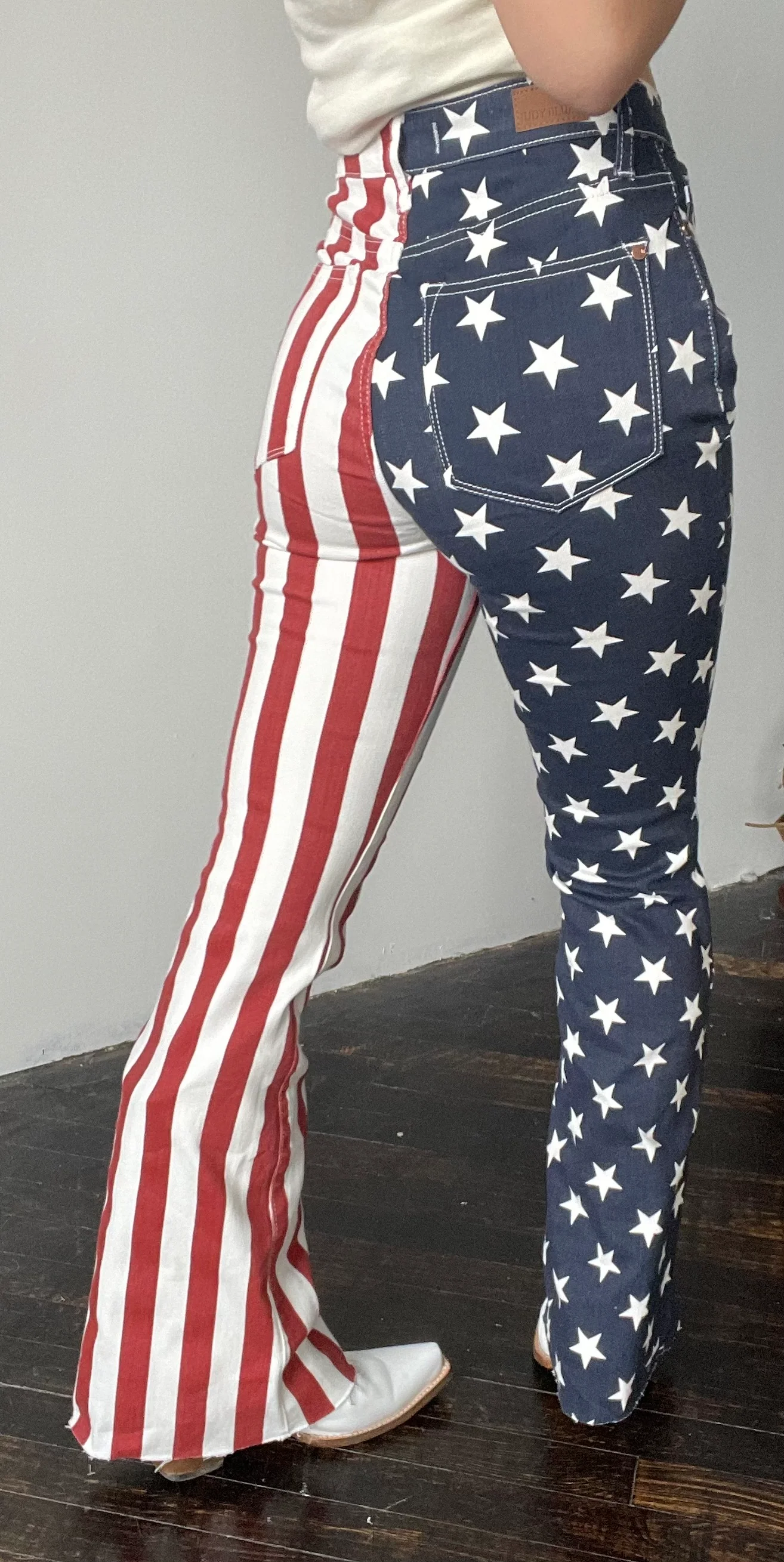 Final Sale ✨ Judy Blue American Flag Jeans - Image 3