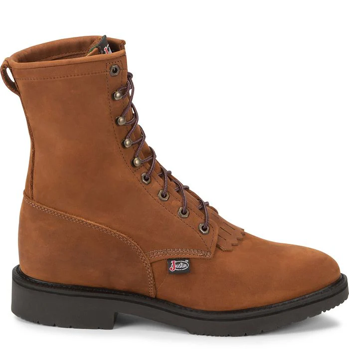 Justin Conductor 8" Lace-Up Soft - Image 2