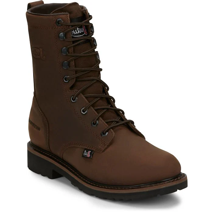 Justin Drywall 8" Waterproof Lace-Up Safety - Image 2