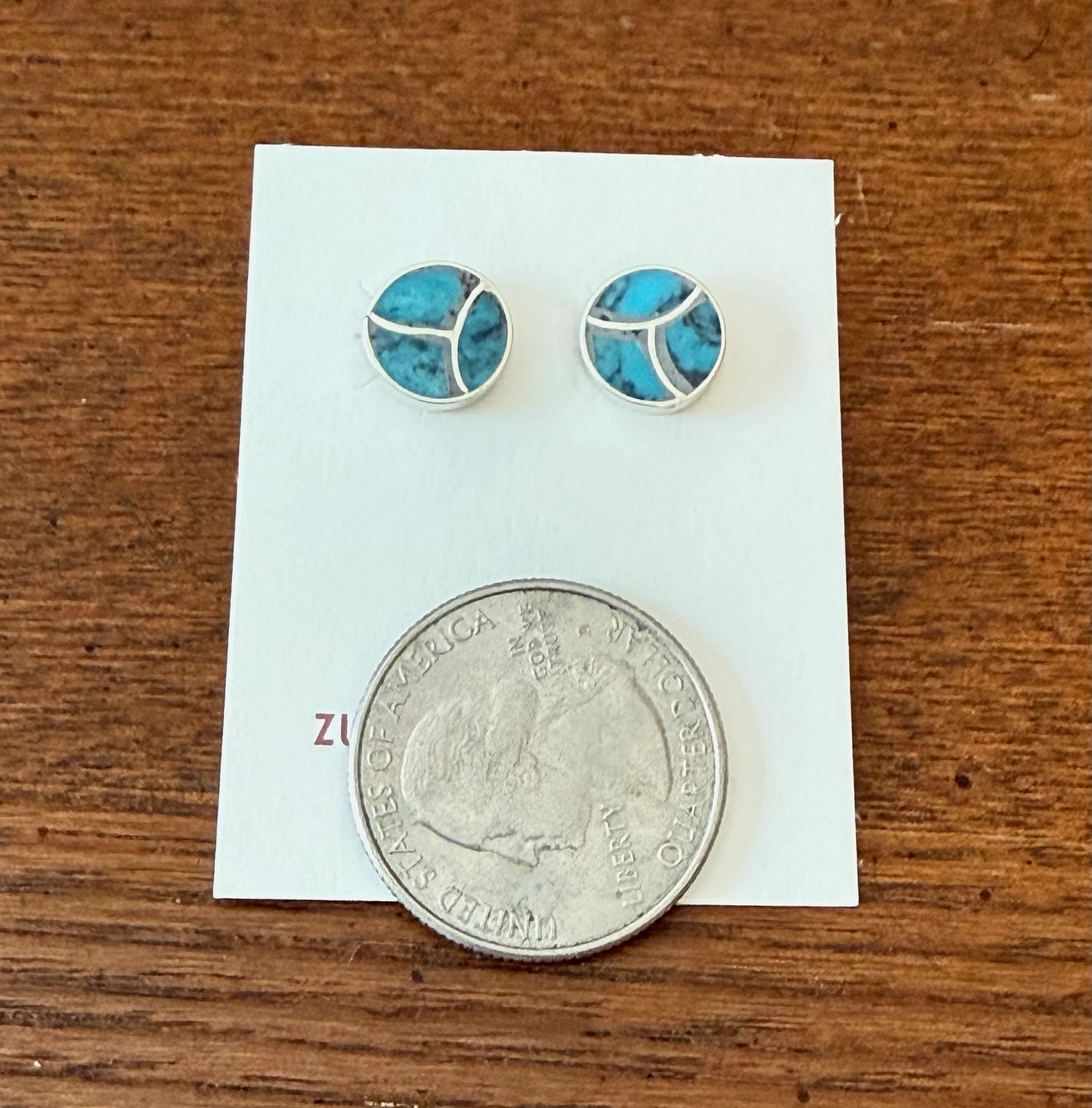 Karen Authentic Turquoise Earrings - Image 4
