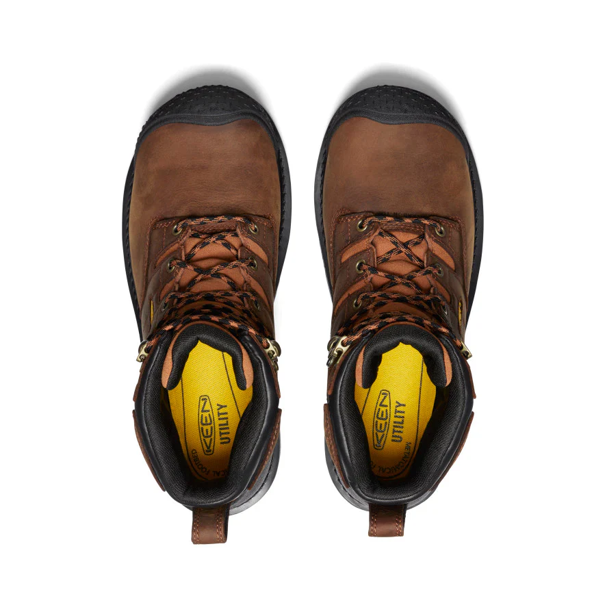 Keen Camden 6" Brown/Black Safety Boot - Image 3