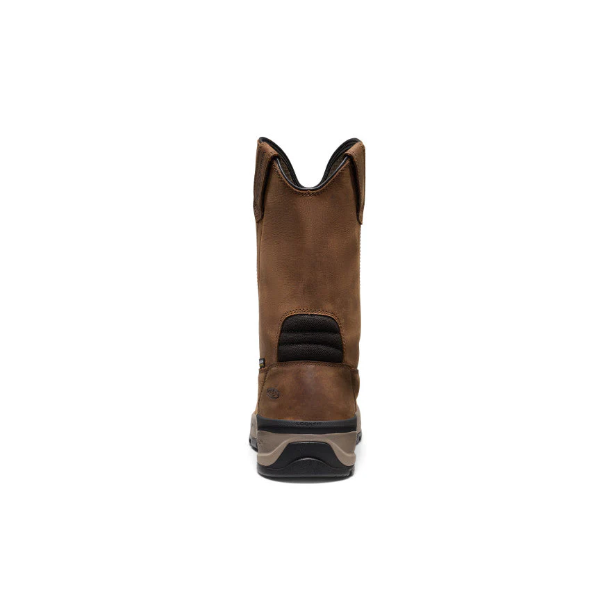 Keen Men's Flatland Pull-On Waterproof Work Boot (Carbon Toe) - Image 5