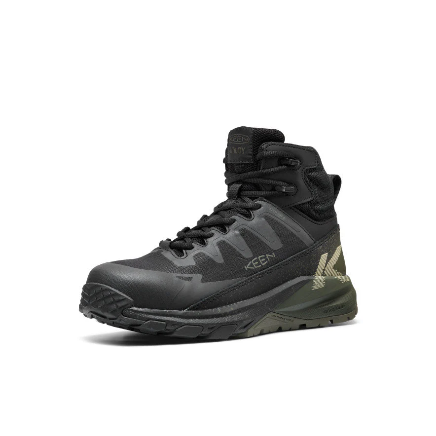 Keen Men's Targhee Blur Waterproof Work Boot (Carbon Toe) - Image 3