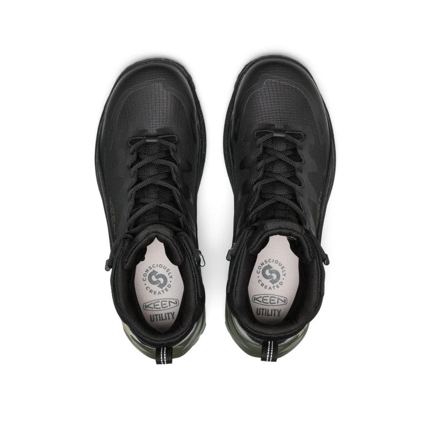 Keen Men's Targhee Blur Waterproof Work Boot (Carbon Toe) - Image 4