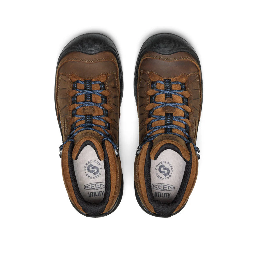 Keen Men's Targhee IV LTR Waterproof Work Boot (Carbon Toe) - Image 3