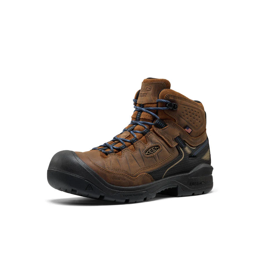 Keen Men's Targhee IV LTR Waterproof Work Boot (Carbon Toe) - Image 4