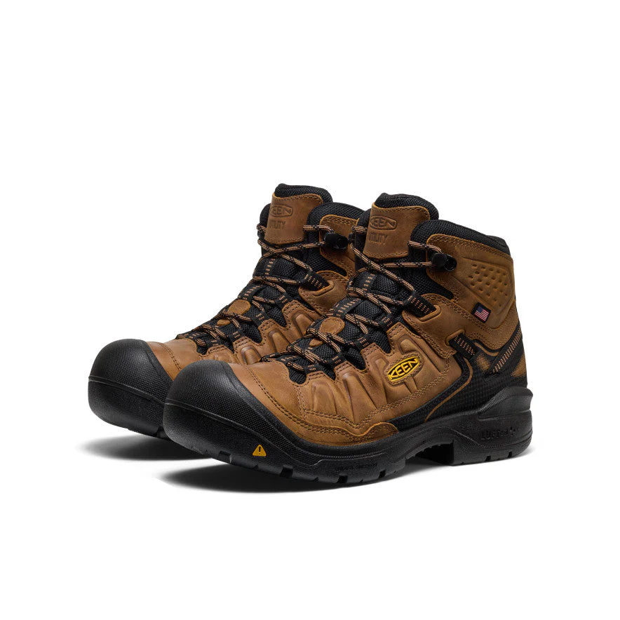 Keen Men's Targhee IV Waterproof Work Boot (Soft Toe) - Image 2