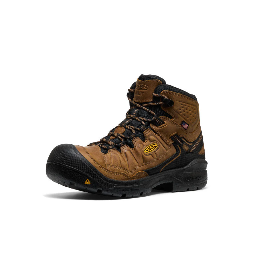 Keen Men's Targhee IV Waterproof Work Boot (Soft Toe) - Image 3