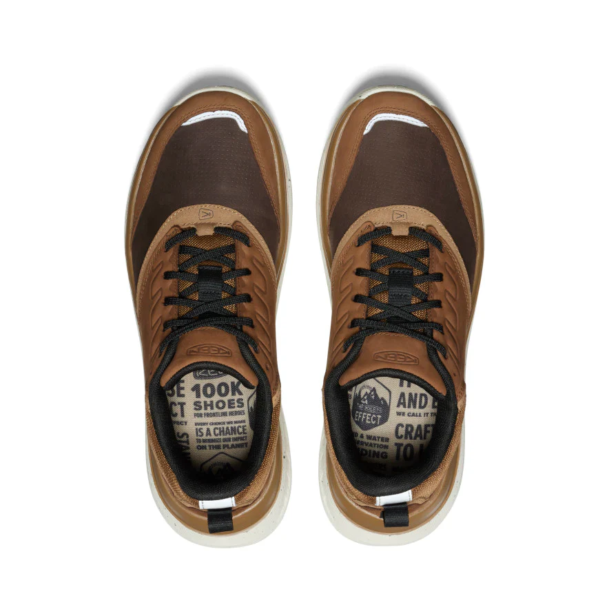 Keen Mens WK400 Leather Walking Shoe - Image 3