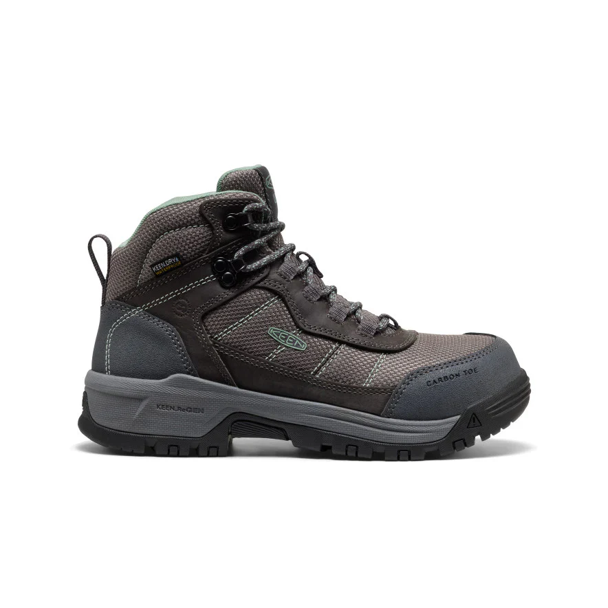 Keen Women's Skokie Waterproof Work Boot (Carbon Toe) - Image 3