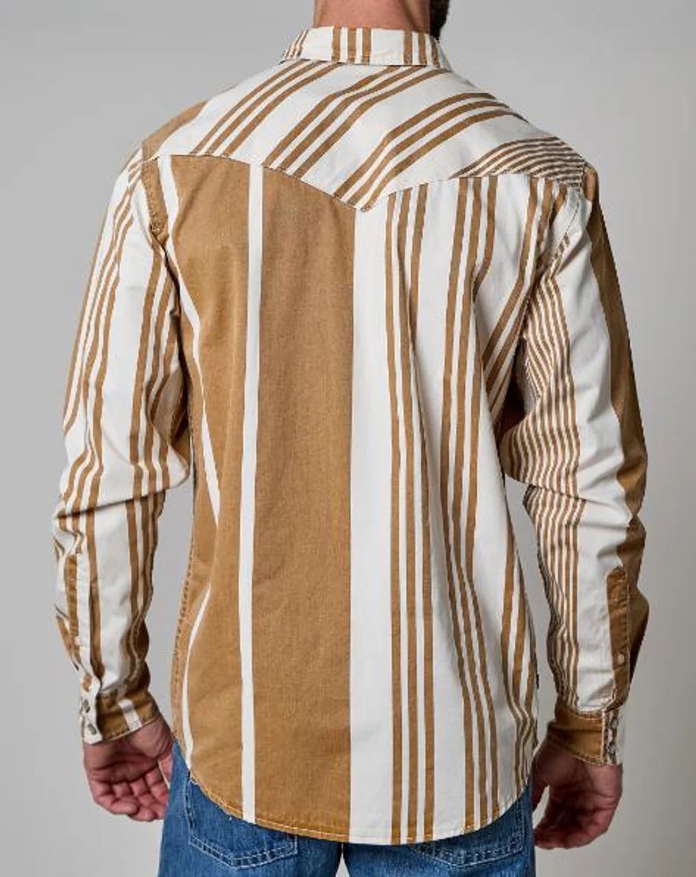 Kimes Bandit Brown Men's Snap Up - Image 2
