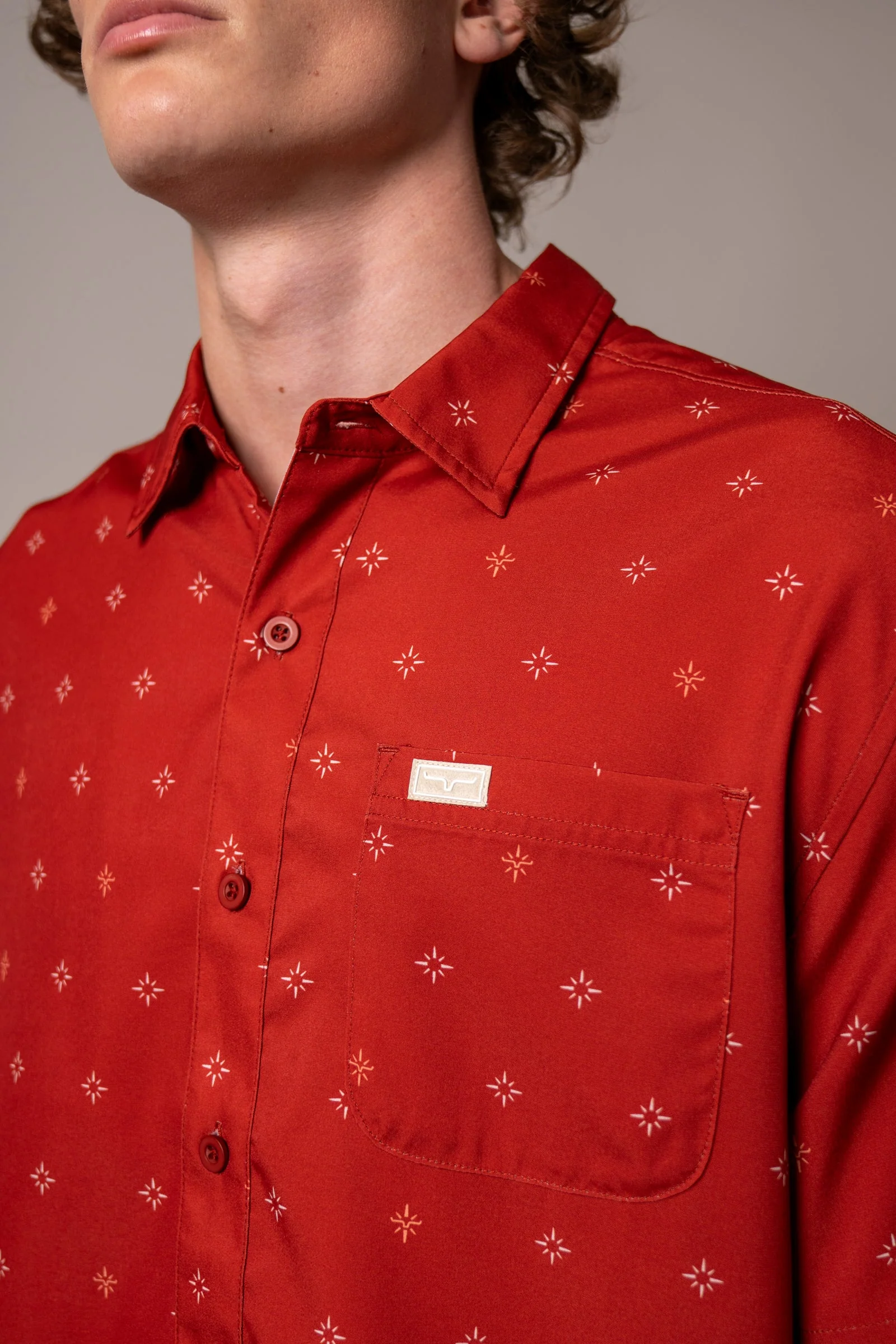 Kimes Dunn Red Shirt - Image 4