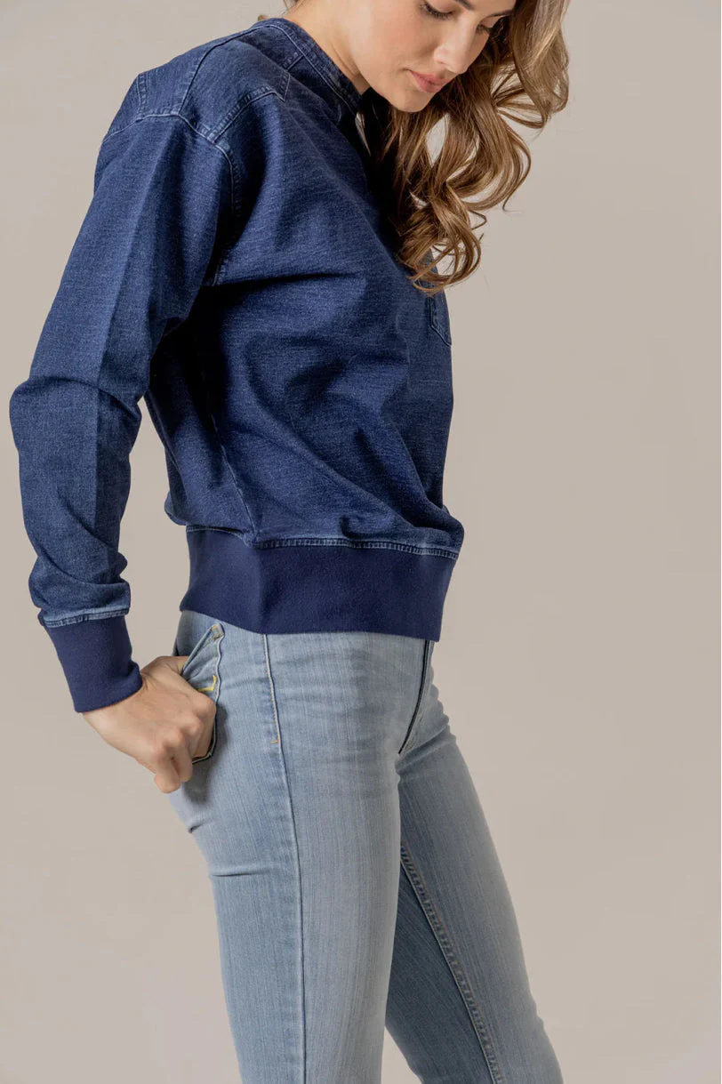 Kimes Gina Blue Women's Pullover - Image 2