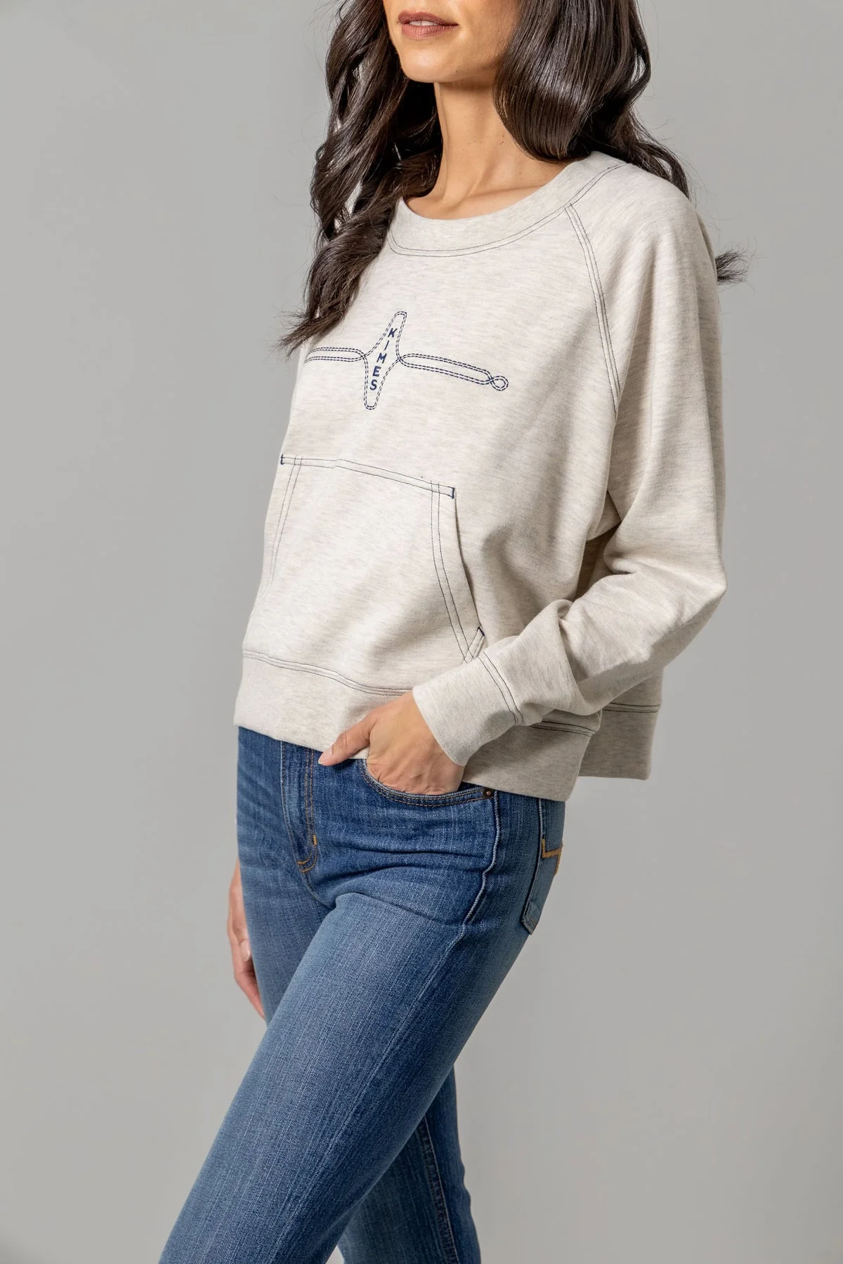 Kimes Gracie Cropped Crew - Image 2