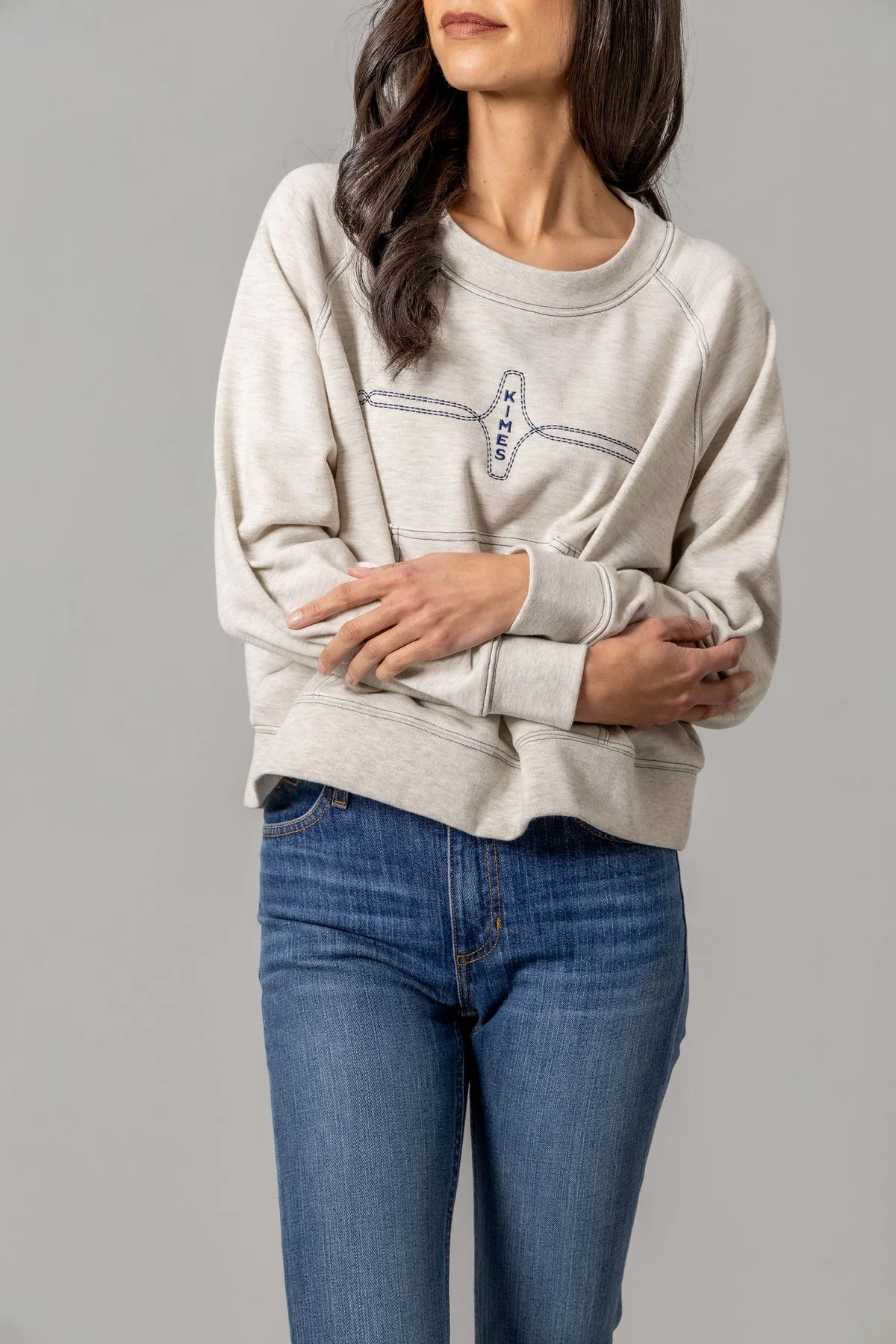 Kimes Gracie Cropped Crew - Image 3