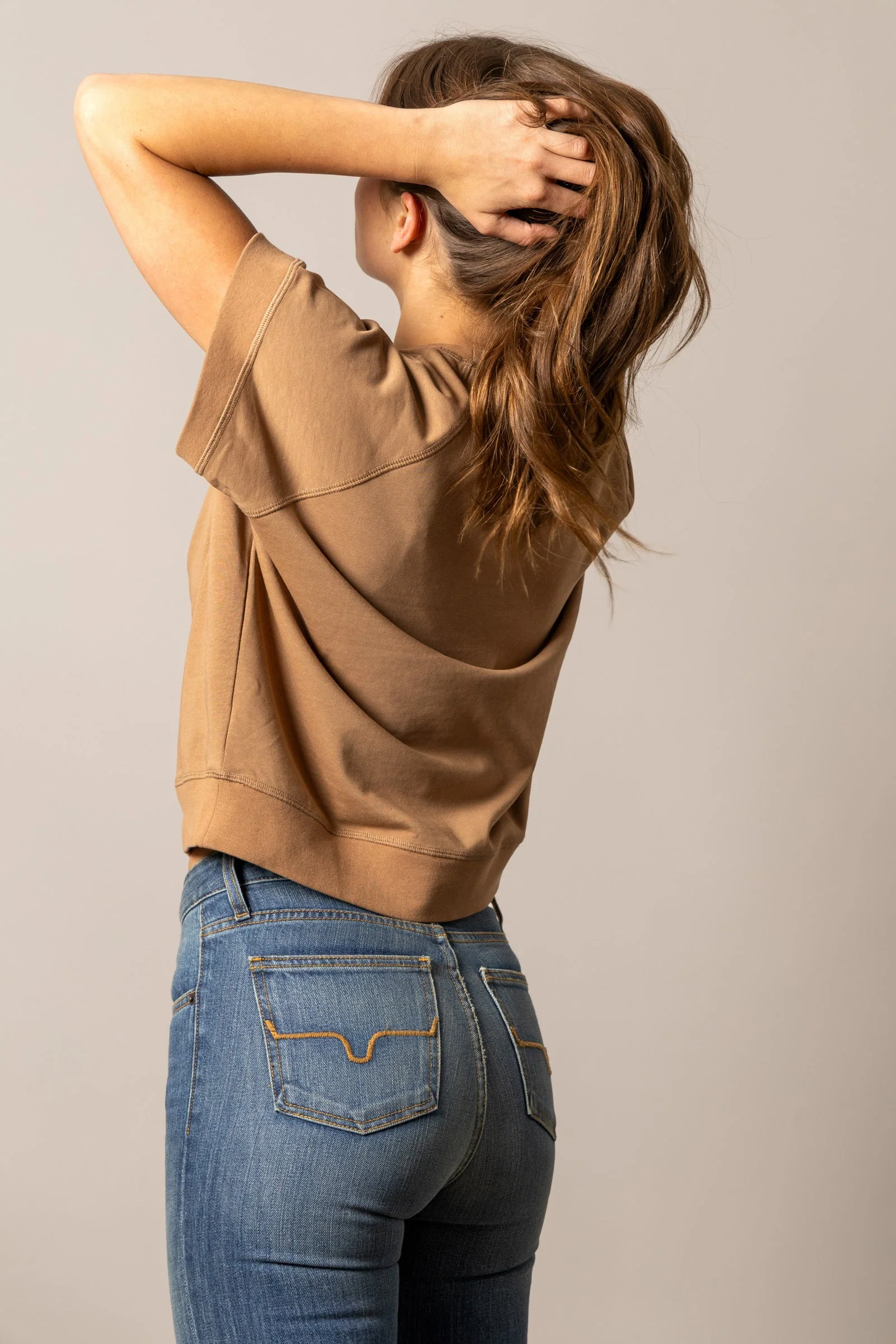 Kimes Holly Tobacco Tee - Image 2