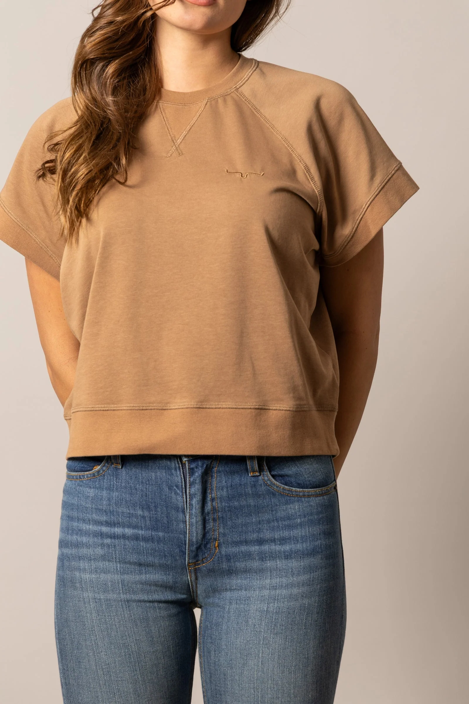 Kimes Holly Tobacco Tee - Image 3