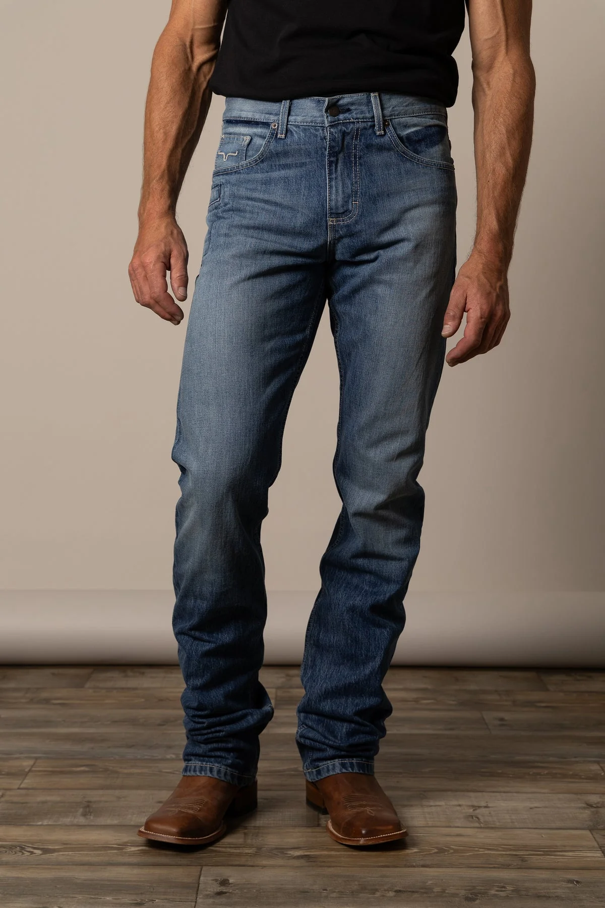 Kimes Ranch Men's James Mid Wash Jeans - Image 2