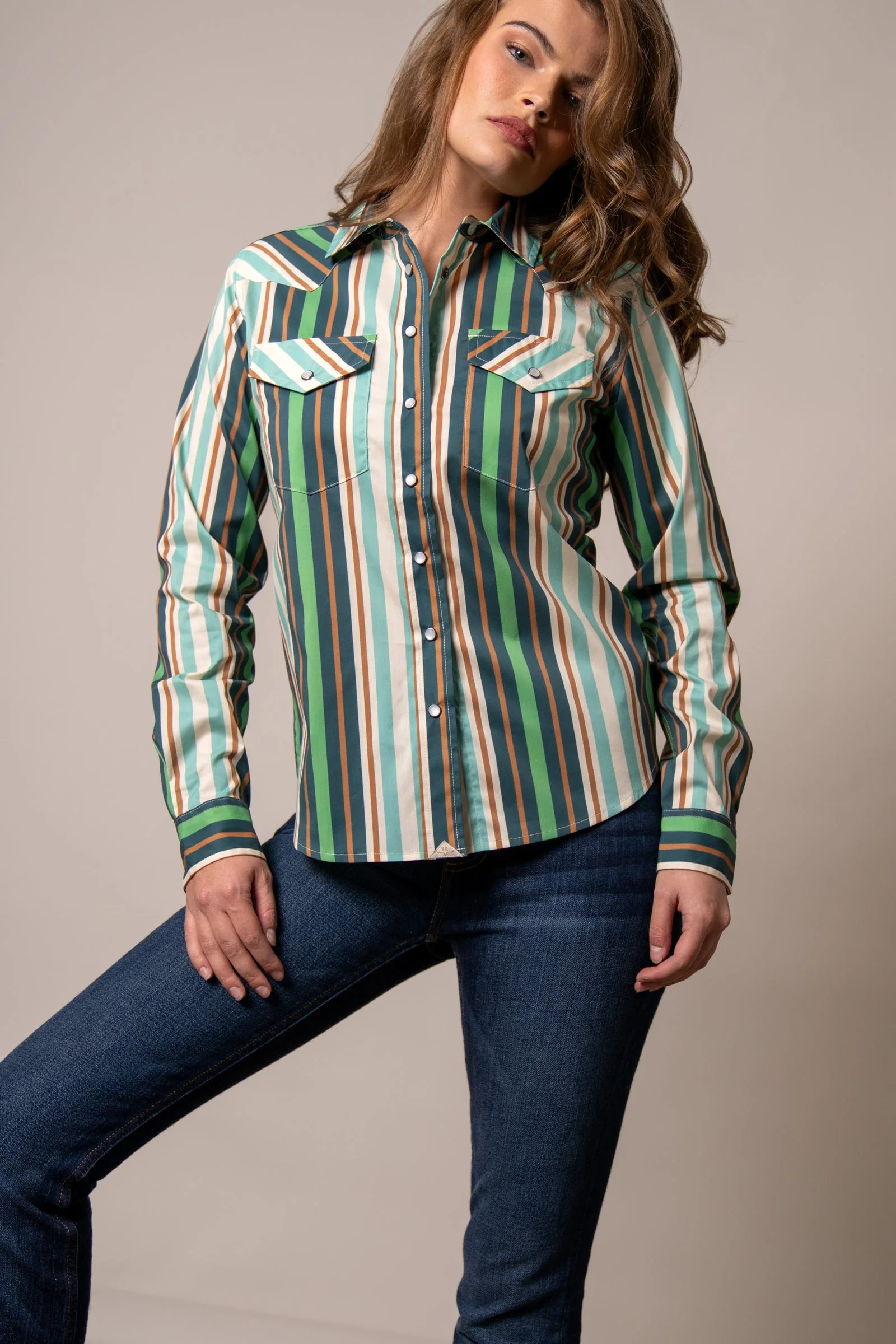 Kimes Kai Teal Snap Up - Image 3