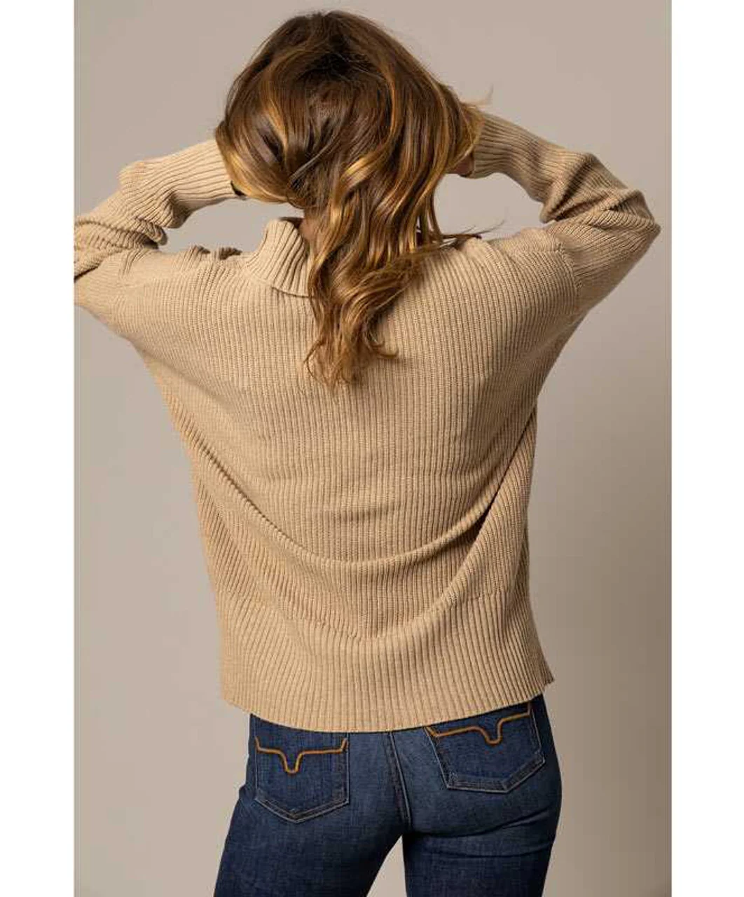 Kimes Maizie Coffee Sweater - Image 2
