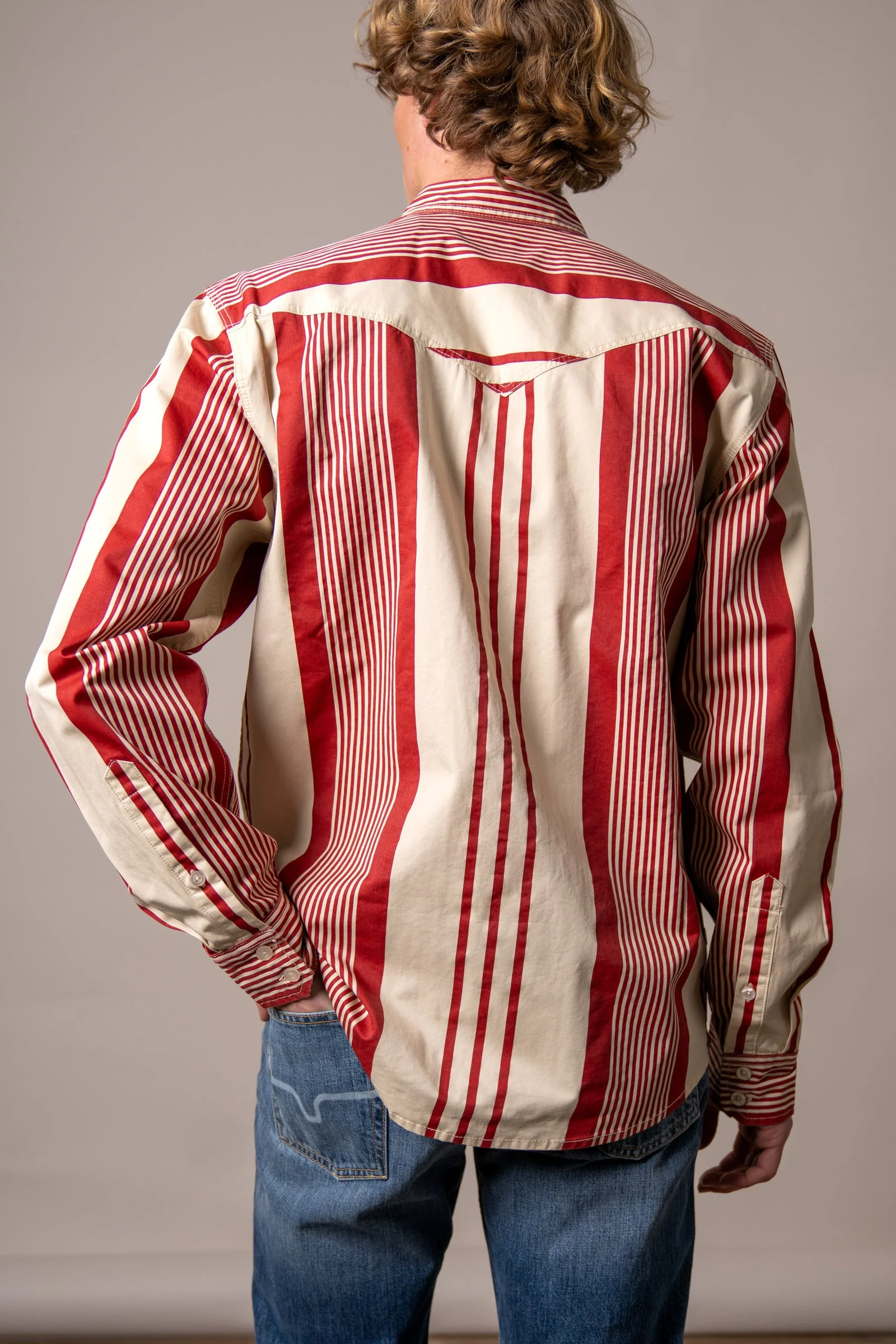 Kimes Reddy Brick Brushpopper Shirt - Image 3