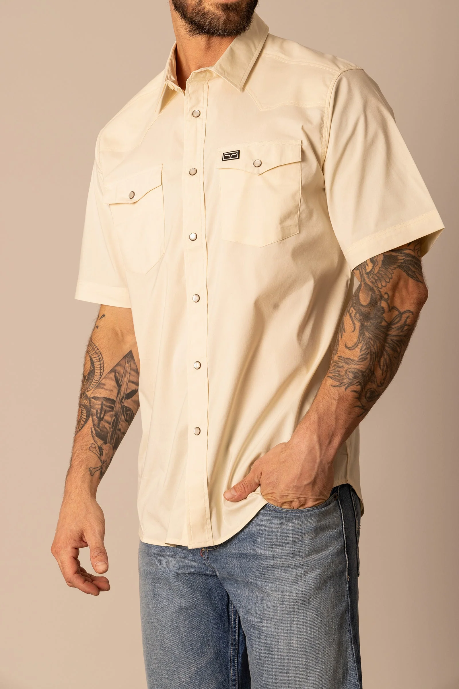 Kimes Rio Natural Men's Shirt - Image 2