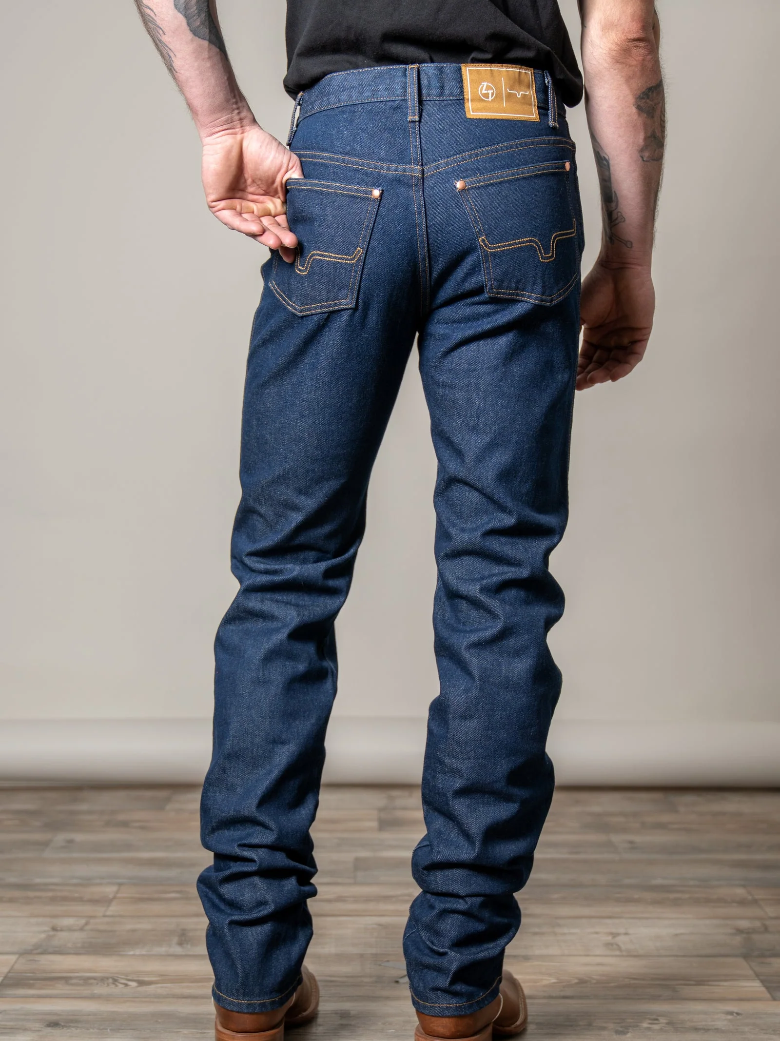 Kimes Zach Top Men's Bootcut Dark Wash - Image 2