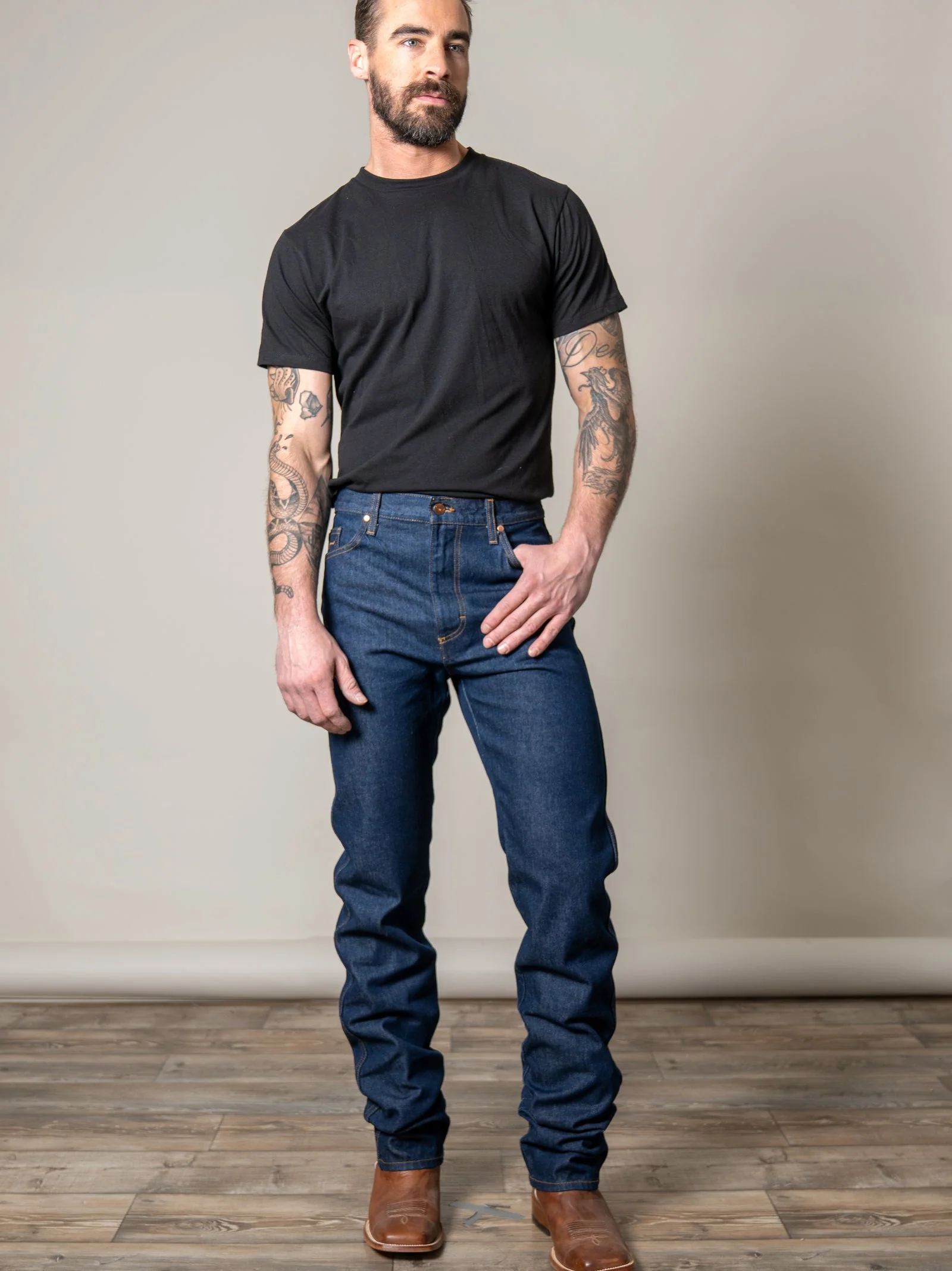Kimes Zach Top Men's Bootcut Dark Wash - Image 3