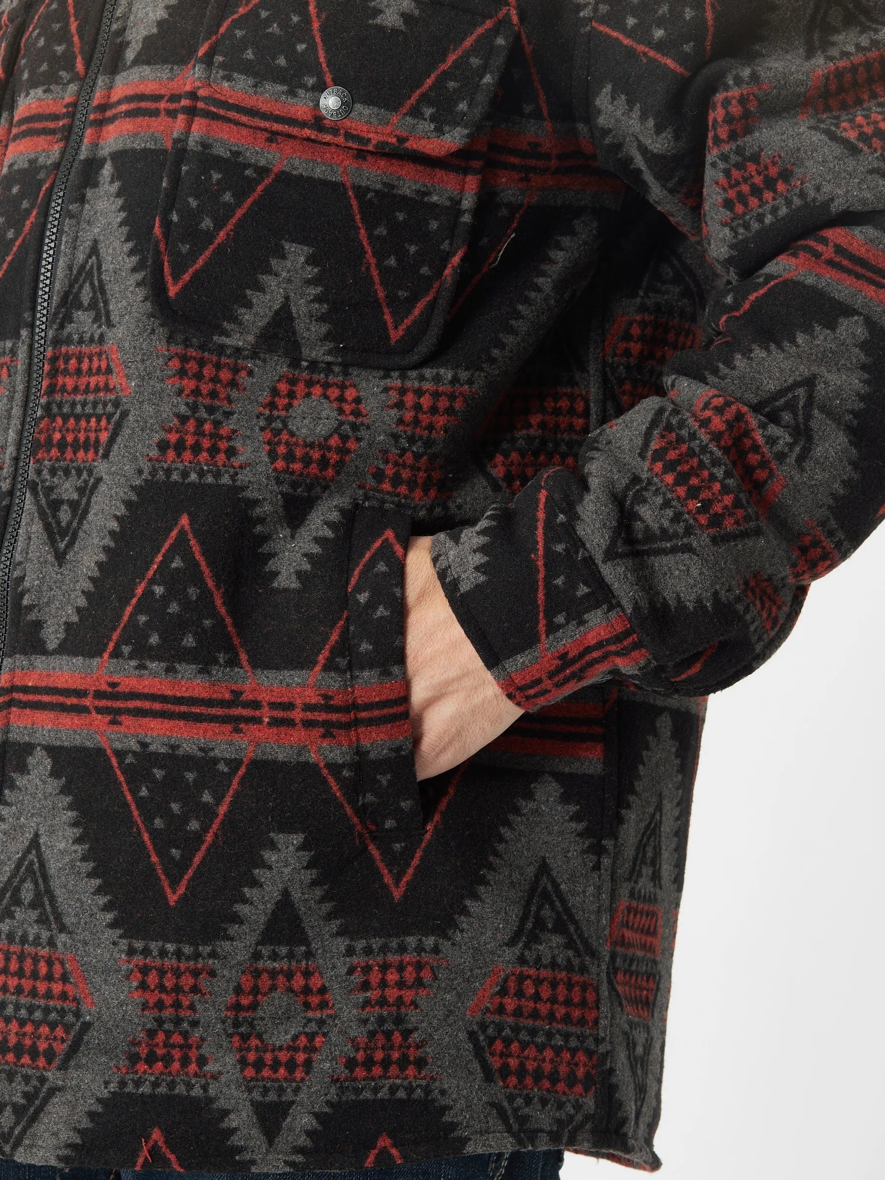 Final Sale ✨ Koda Gray Men's Jacket - Image 3
