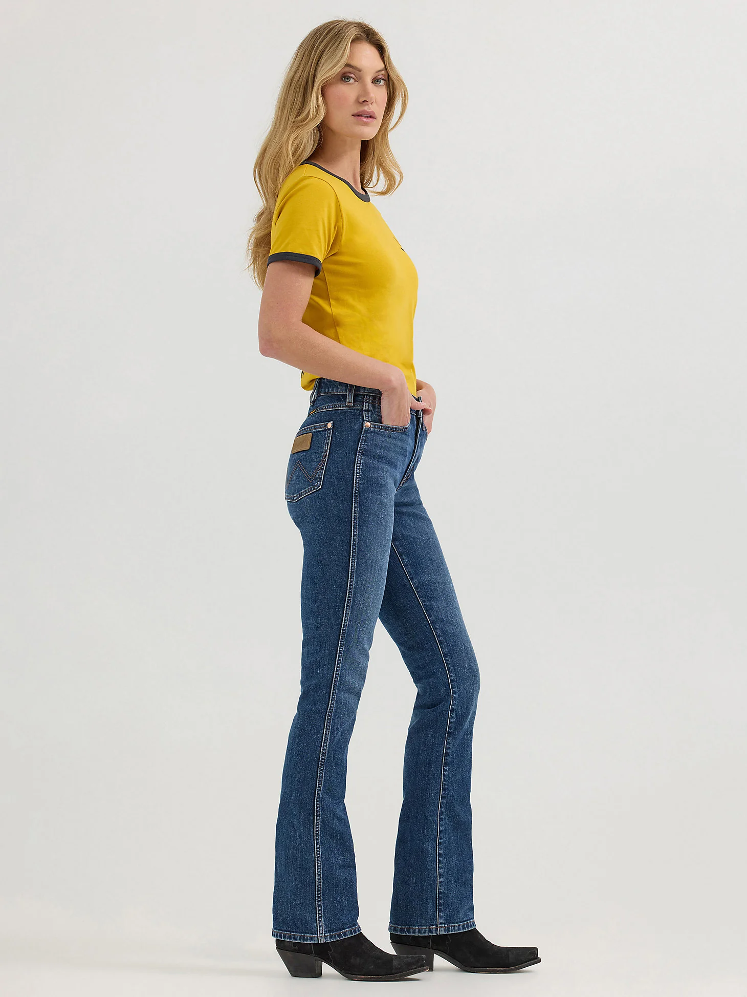 Alexis - Wrangler X Lainey Wilson Boot Huggers Jeans - Image 3