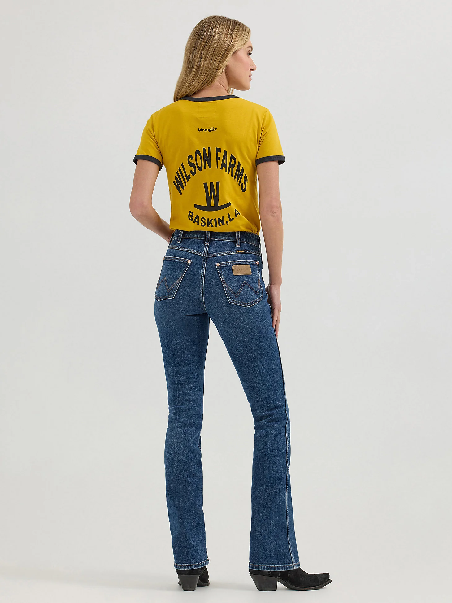Alexis - Wrangler X Lainey Wilson Boot Huggers Jeans - Image 6